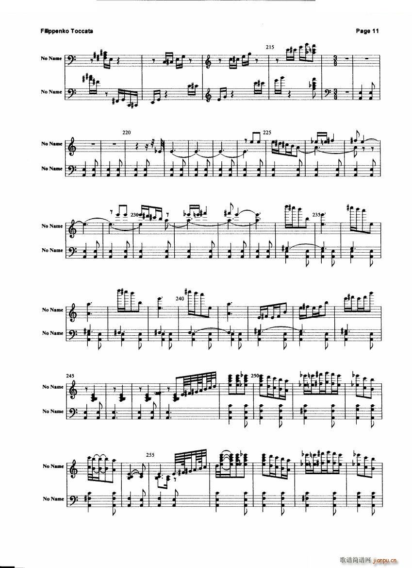 Filippenko Toccata Toccata(十字及以上)11