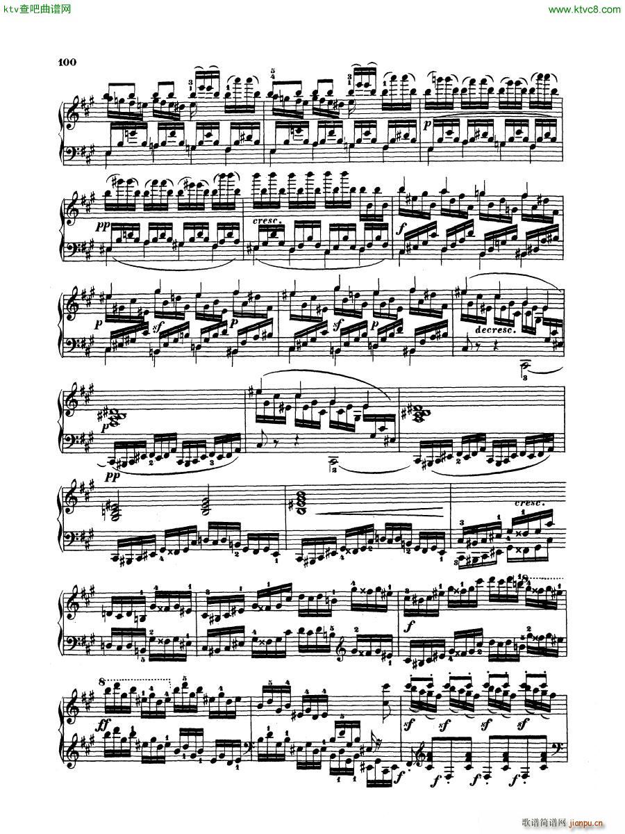 Hummel Sonata in F sharp minor Op 81(钢琴谱)27