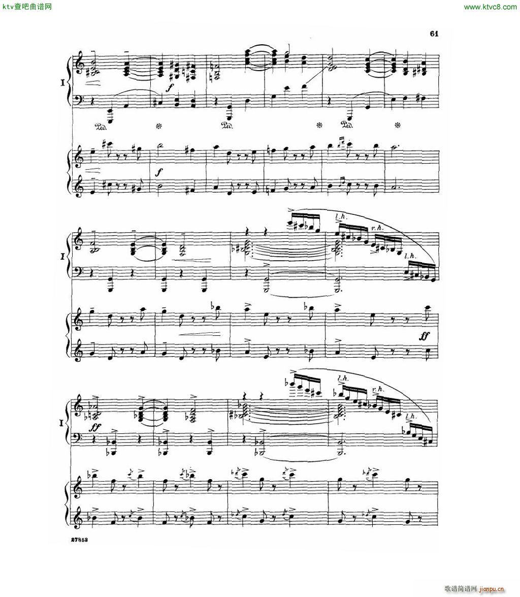 Carpenter Piano concertino reduction(钢琴谱)27