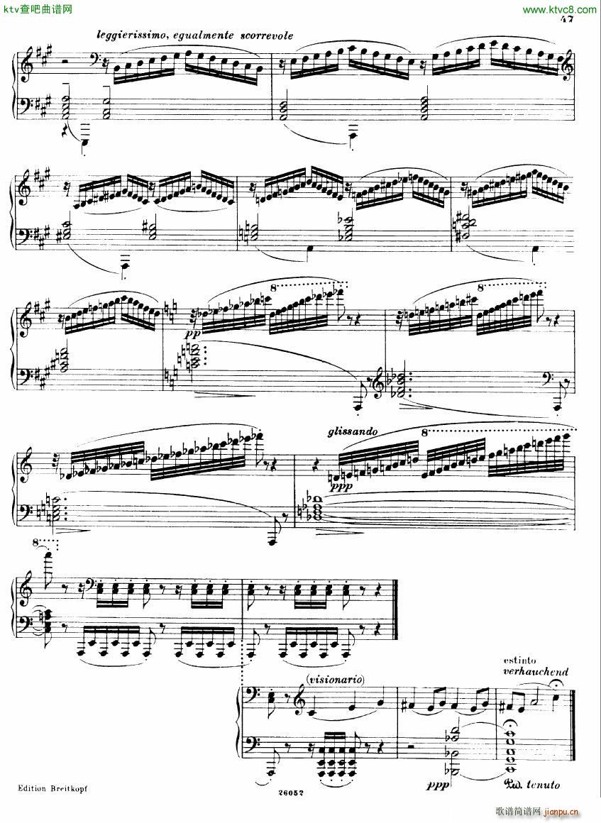 Busoni 1 Elegy No 6(钢琴谱)11