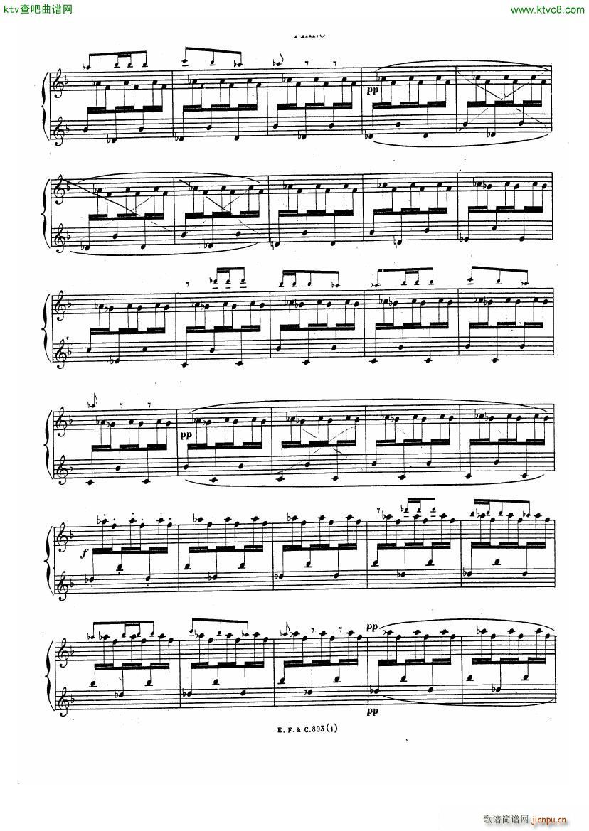 Chabrier Espana for two pianos(钢琴谱)7