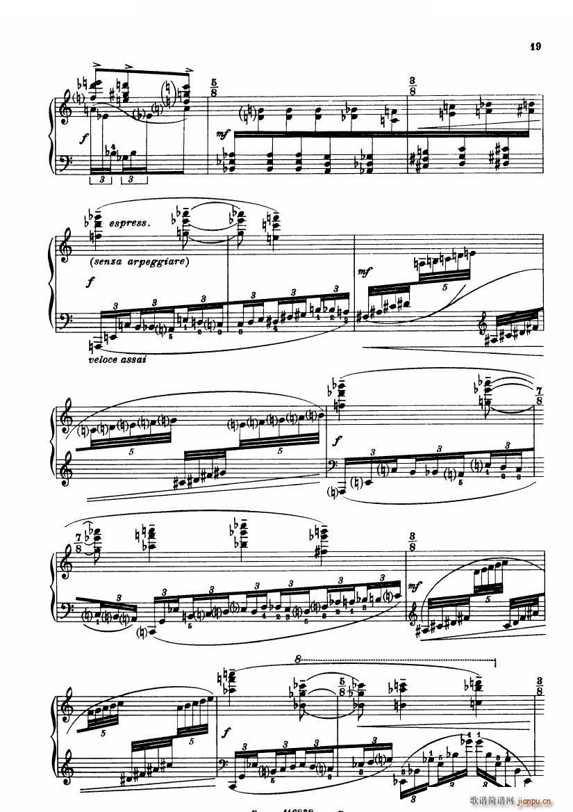 Casella Sonatina piano Sonatina piano(十字及以上)19