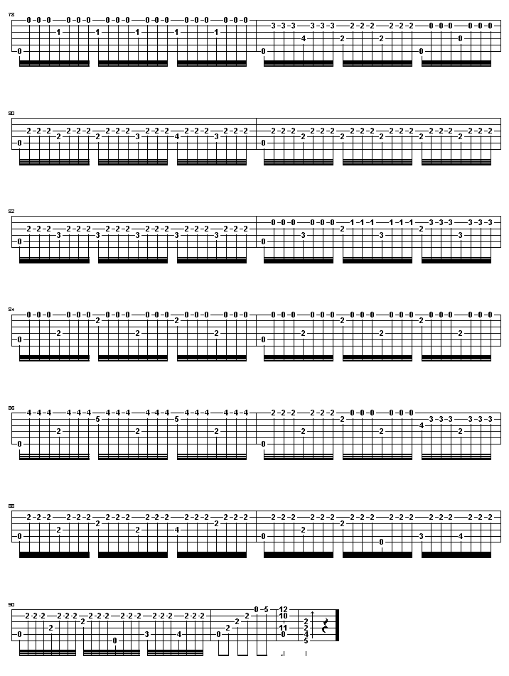 阿尔汉布拉宫的回忆(九字歌谱)8