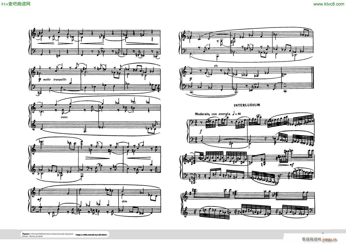 Hindemith Ludus tonalis 1(钢琴谱)5