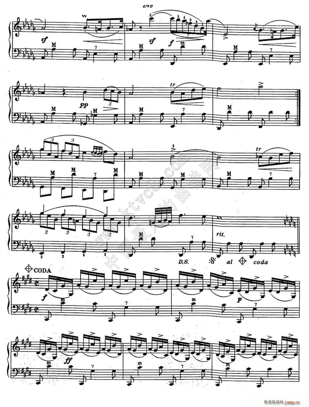 即兴幻想曲 OP 66(手风琴谱)5