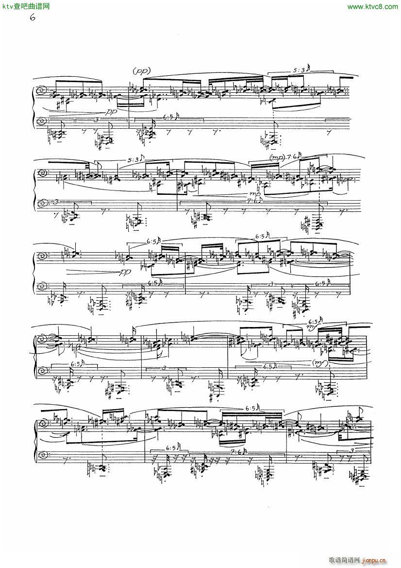 finnissy michael verdi transcription no 01(钢琴谱)8