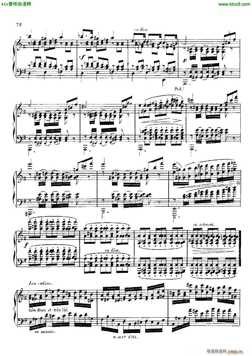 Alkan op 33 Grande Sonata part 2(钢琴谱)13