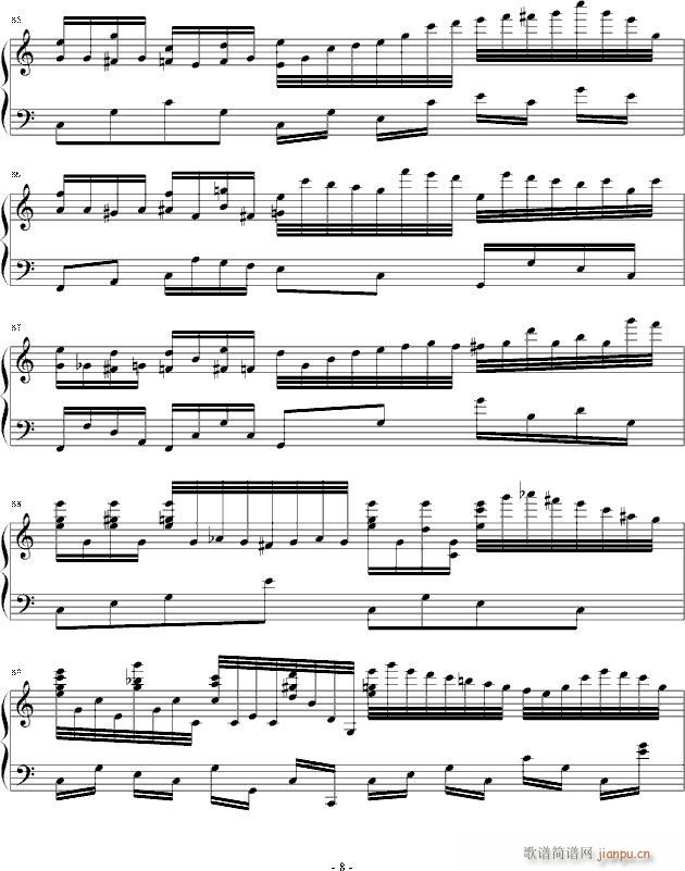 Jingle Bells 大神求虐请入内(钢琴谱)8