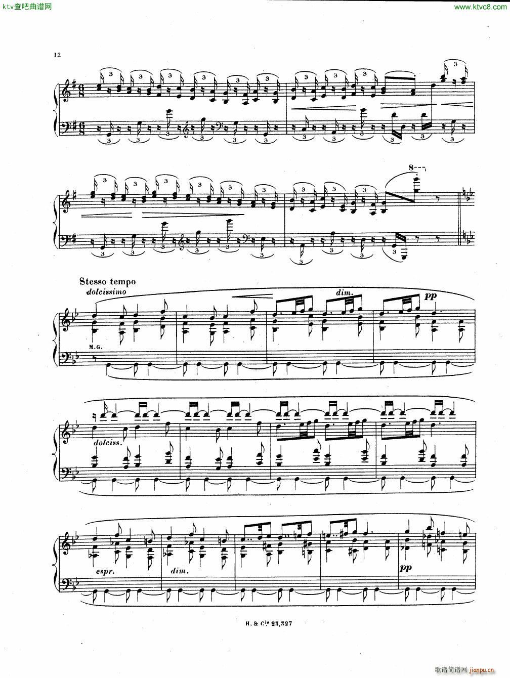 Hahn Reynaldo Piano sonatina(钢琴谱)12