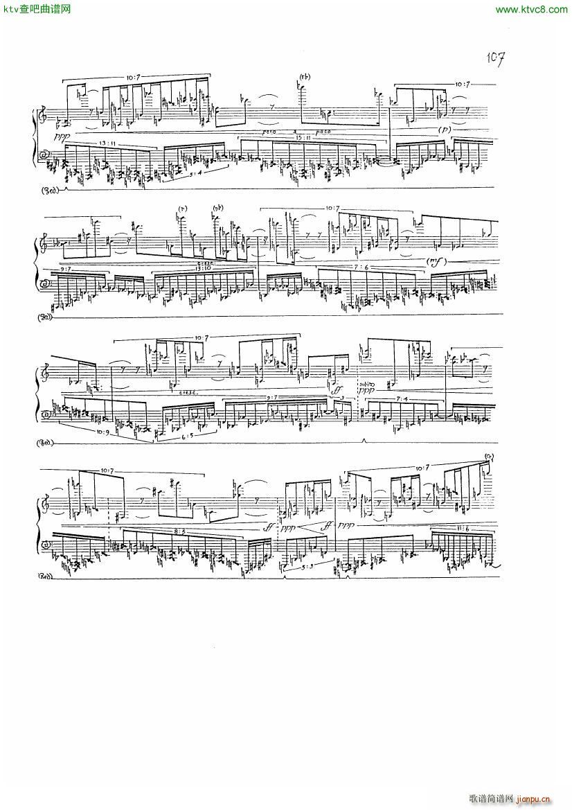 finnissy michael verdi transcription no 13(钢琴谱)1