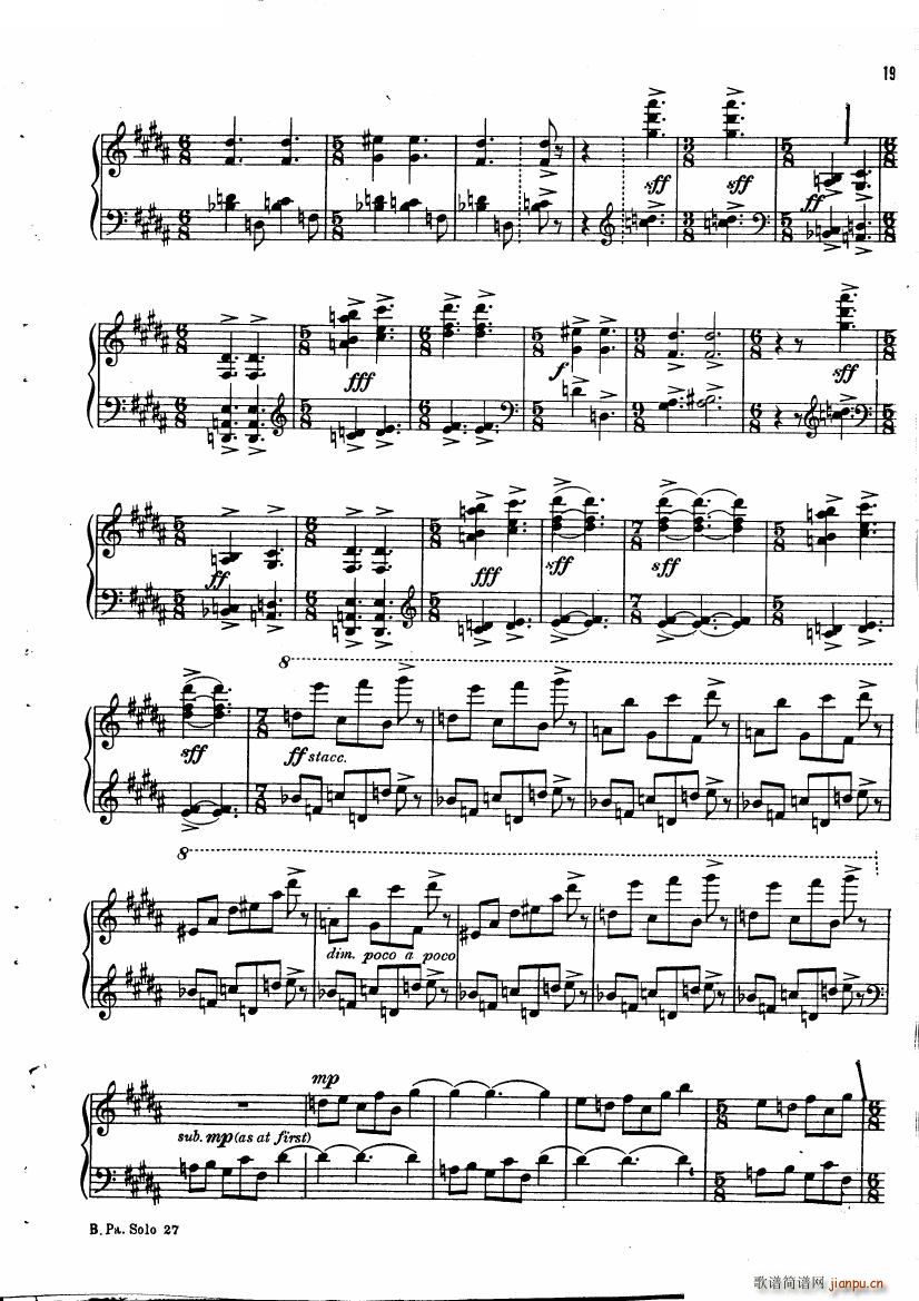Copland Piano Sonata Piano Sonata(十字及以上)20