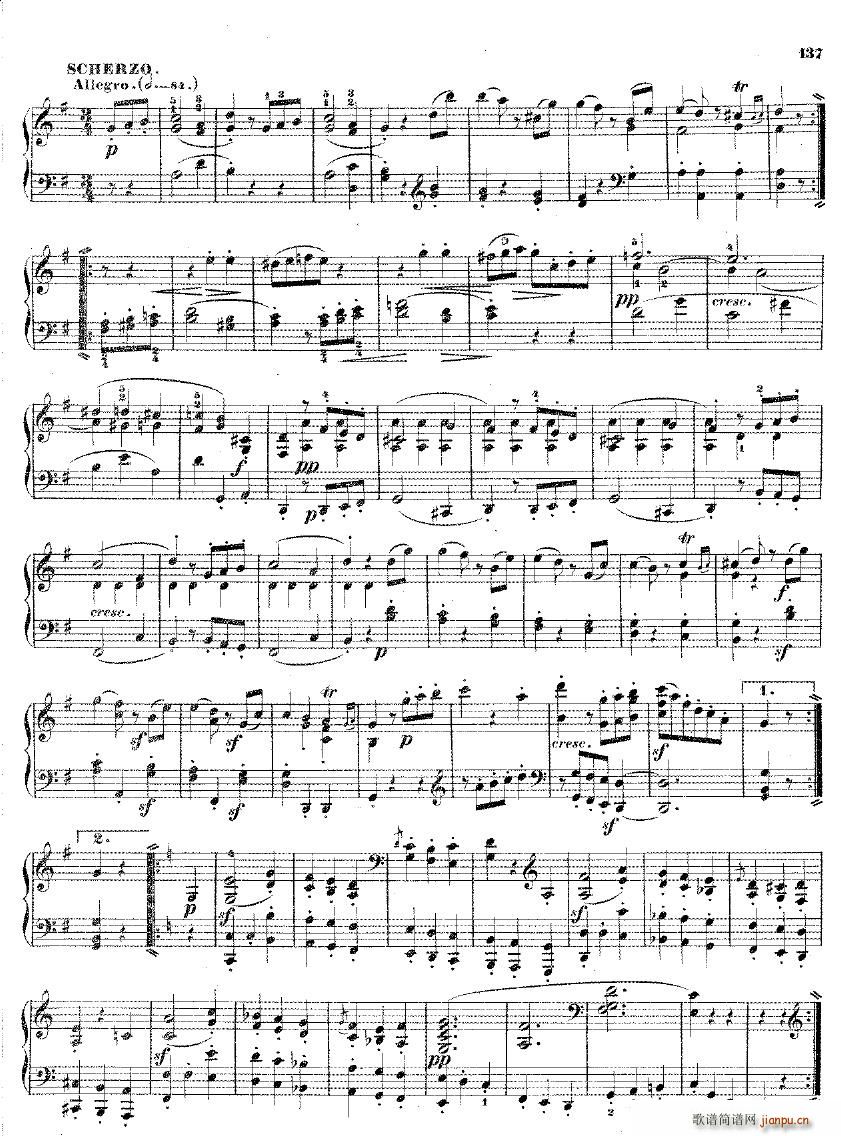 Beethoven op 9 no 1 Trio arr Winkler(钢琴谱)13