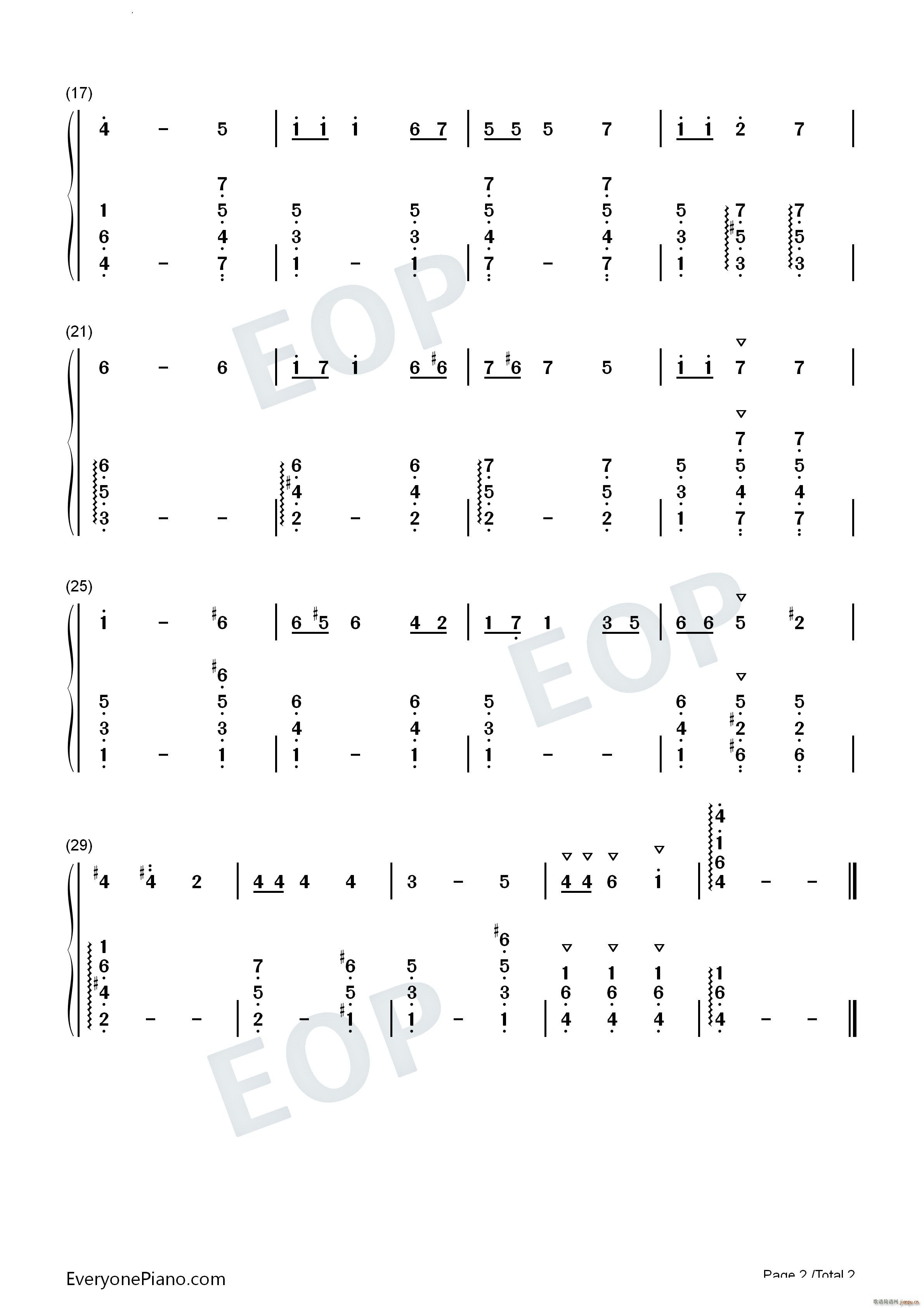 Dont Deal With The Devil 茶杯头 Cuphead(钢琴谱)5