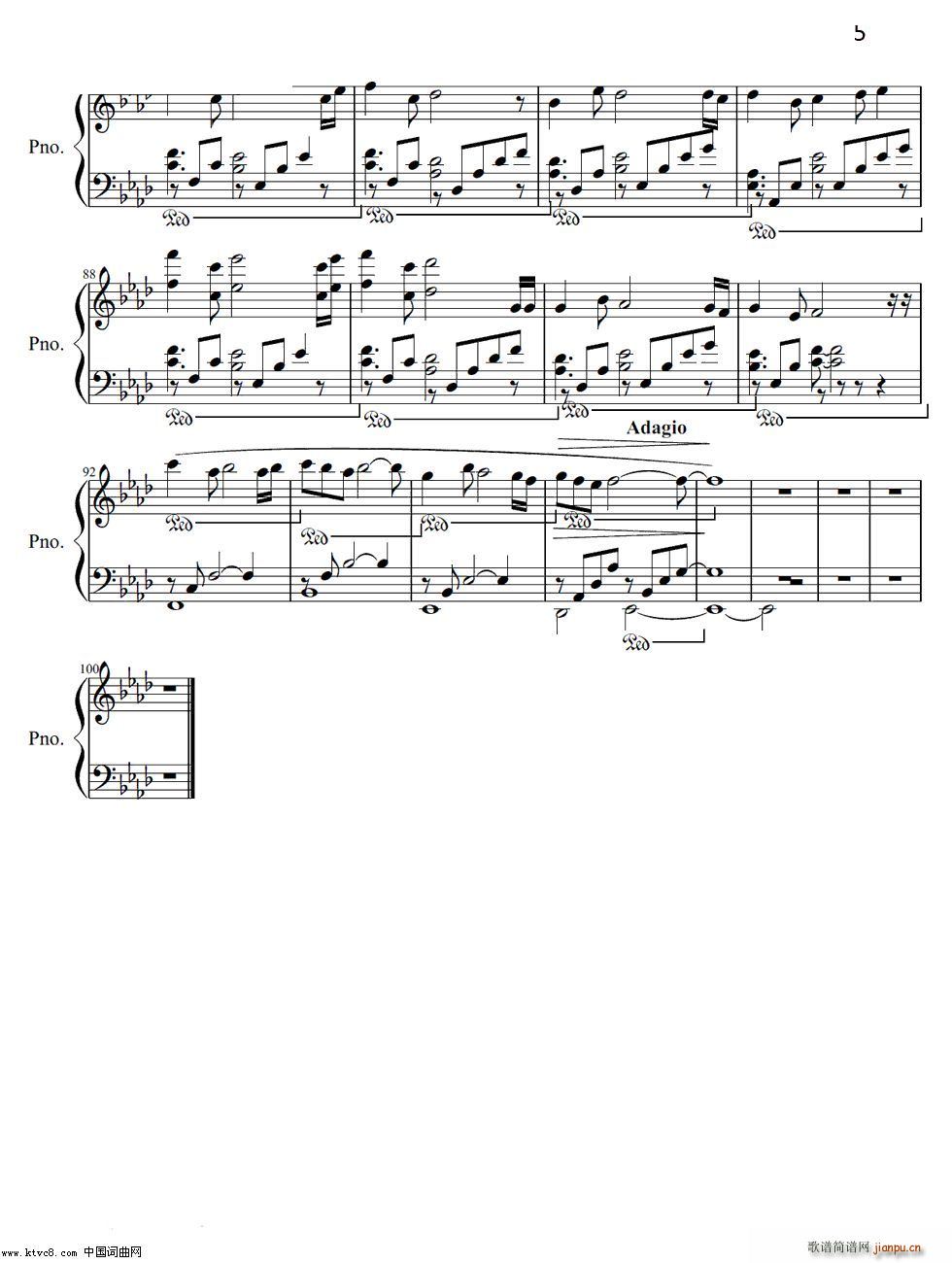 Tum Hi Ho 爱曲2插曲(钢琴谱)5