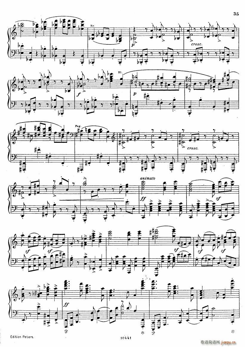 Brahms op 68 Singer Symphonie Nr 1(钢琴谱)34