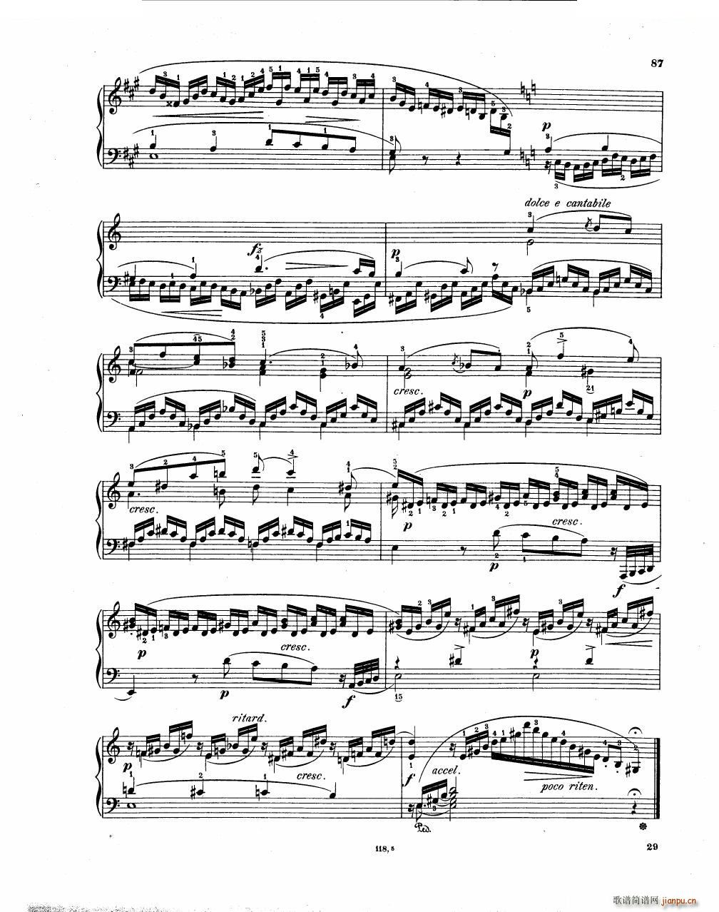 Hummel Bagatelles Op 107 Bagatelles Op 107(十字及以上)28