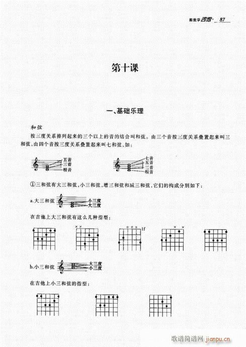 跟我学吉他81-100(吉他谱)6