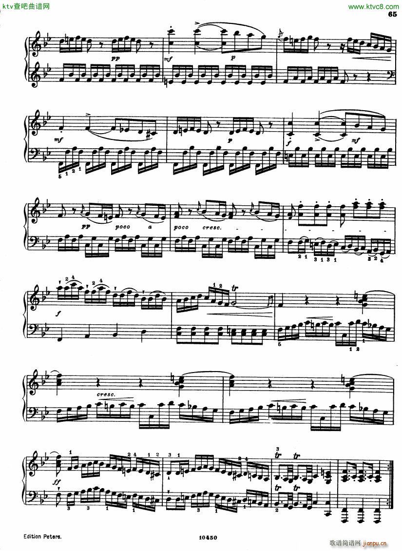 Bach JC op 17 no 6 Sonata(钢琴谱)5