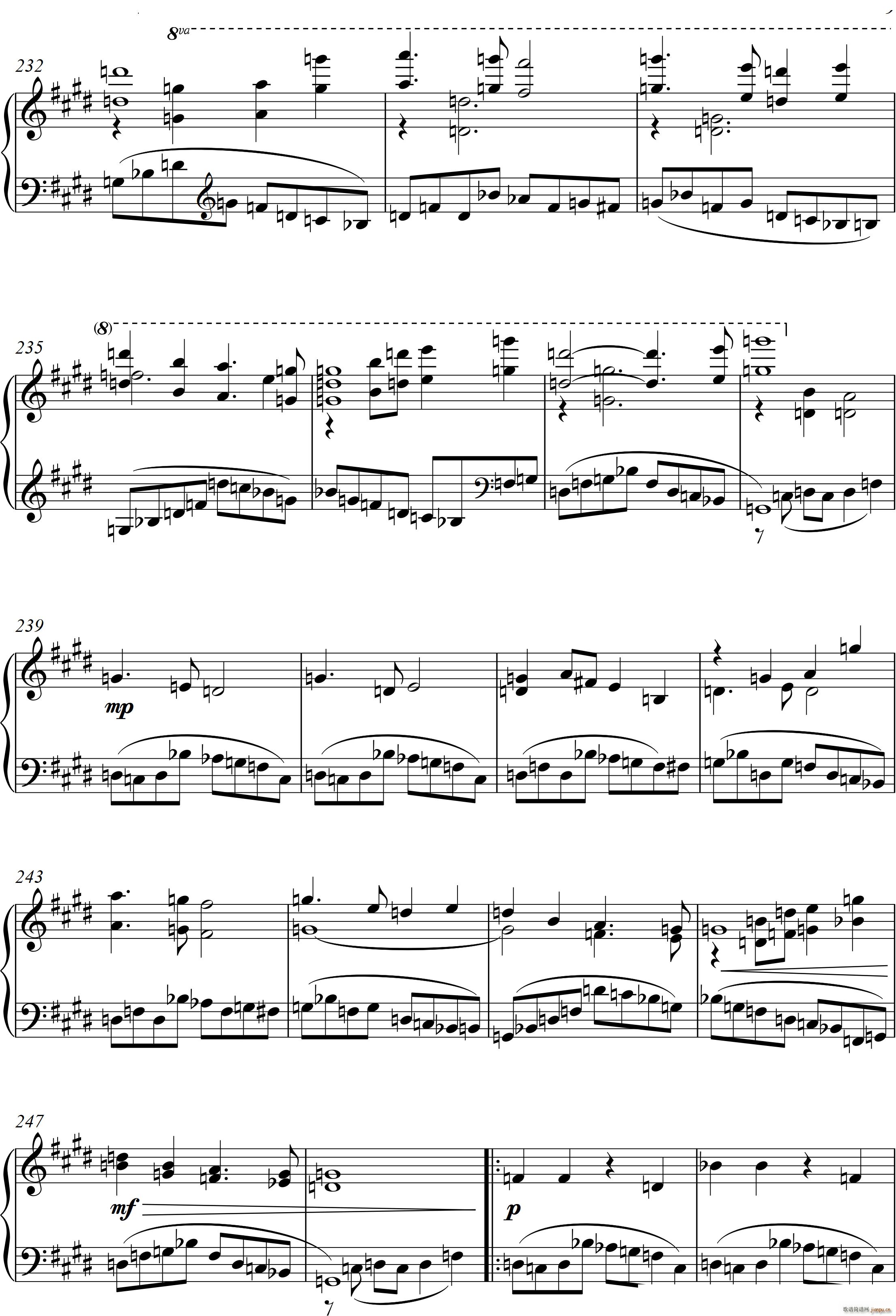 第22钢琴奏鸣曲 信仰 Piano Sonata No`22四个乐章(钢琴谱)19