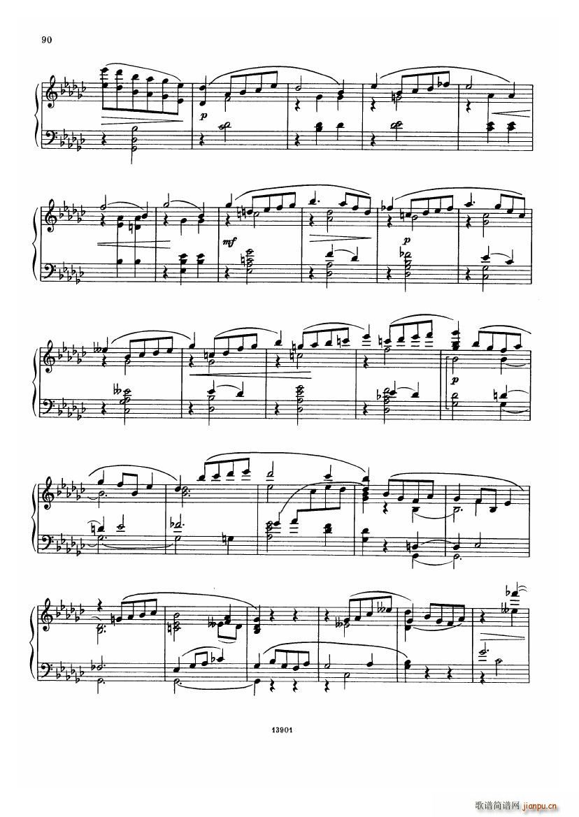 Cui Op40 Nine Pieces 二(钢琴谱)14