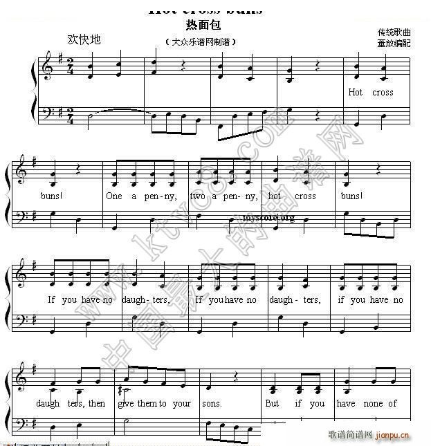 Hot cross buns 热面包(十字及以上)1