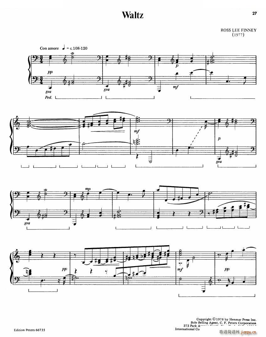 Finney Waltz Waltz(十字及以上)1