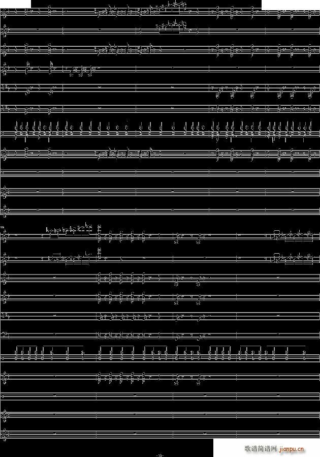 狂野飞骏图(钢琴谱)10