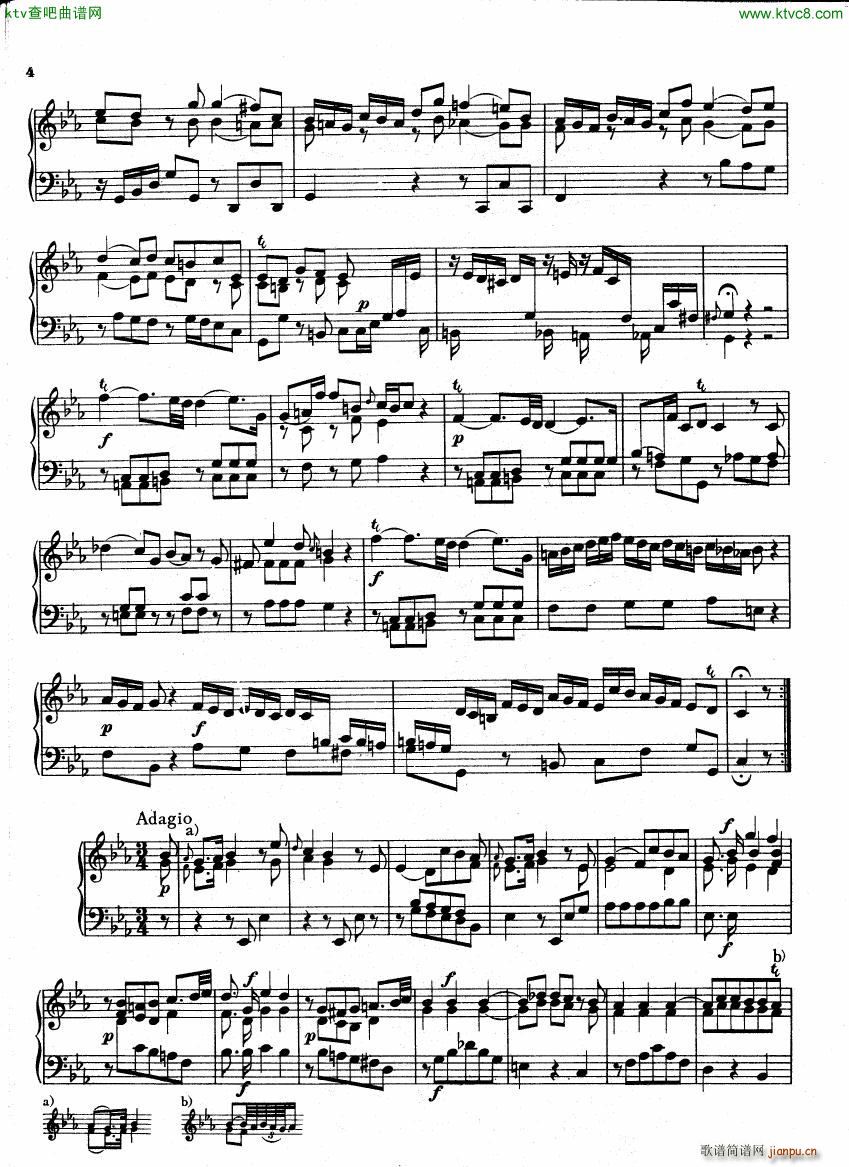 Bach CPE 6 Prussian Sonatas(钢琴谱)19