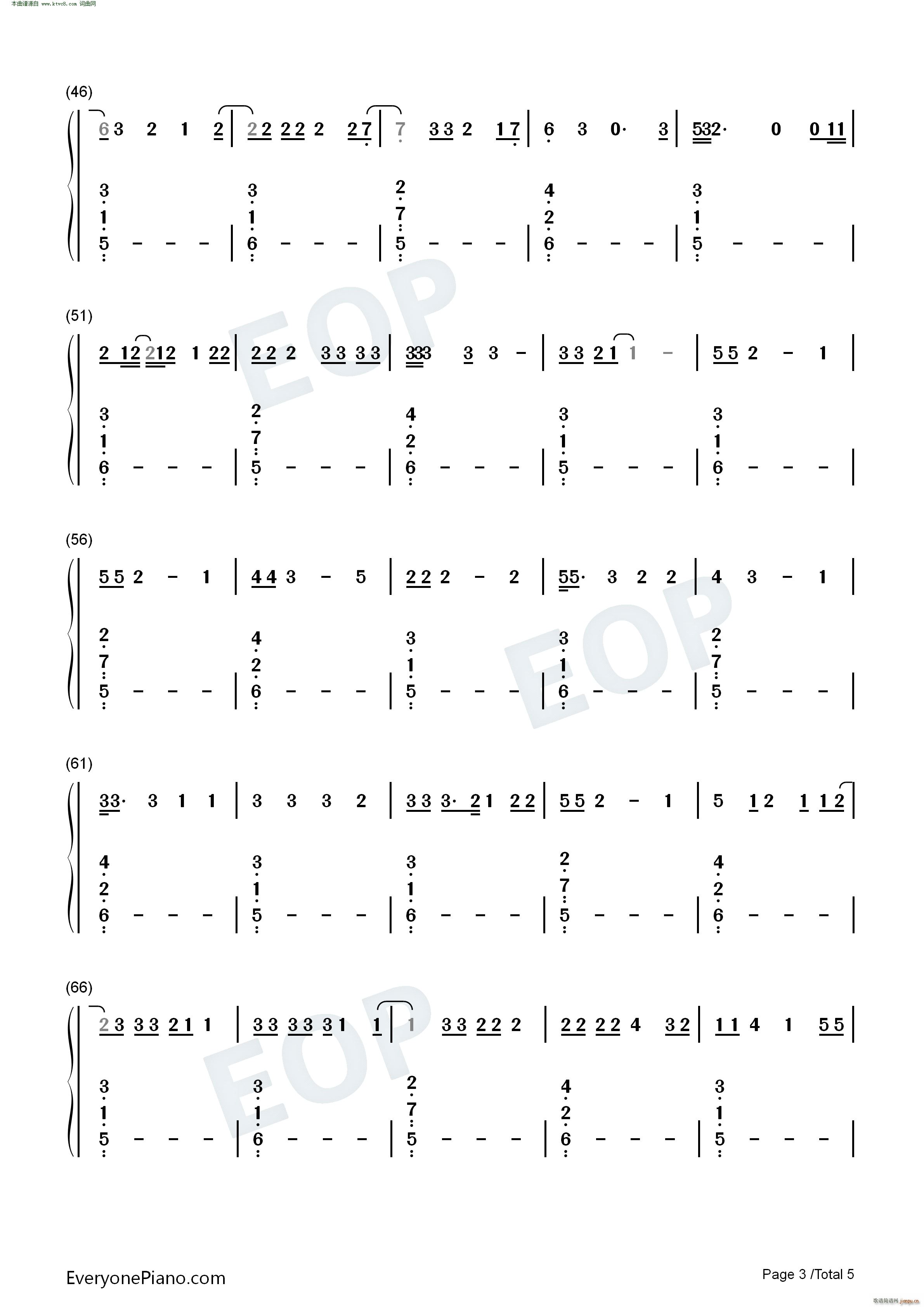 Lifes A Mess(钢琴谱)9