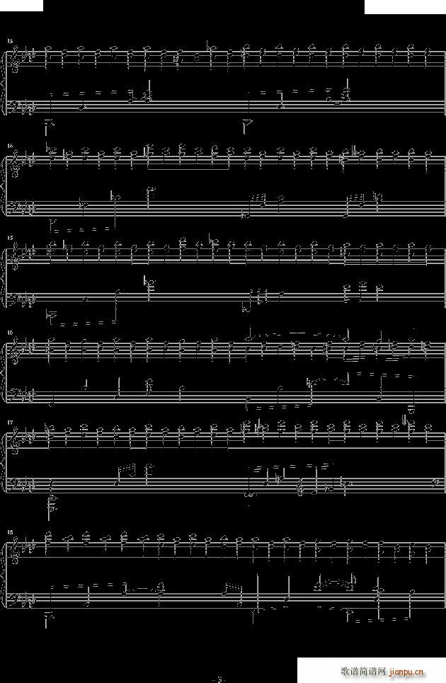 concert etude op 40 no 2reverie(钢琴谱)3