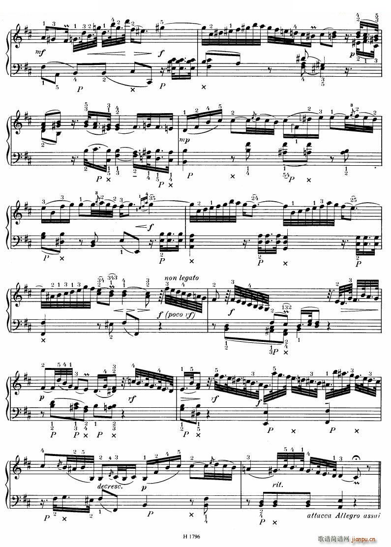Benda 16 Sonatas 二 16 Sonatas 二(十字及以上)11