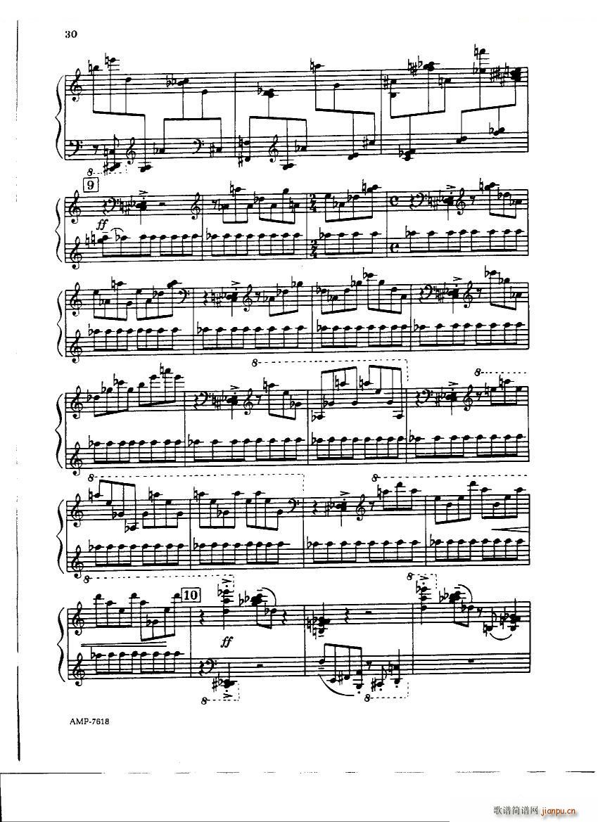 Gubaidulina Sofia Piano Sonata Piano Sonata(十字及以上)28