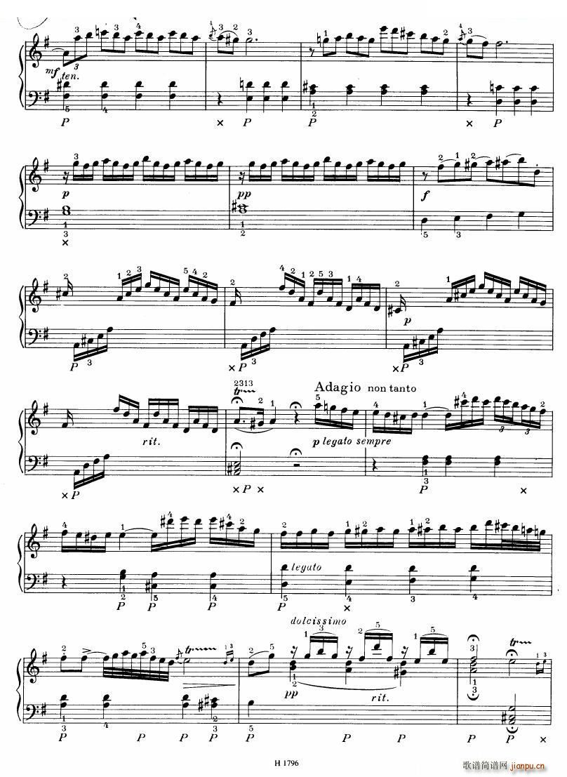 Benda 16 Sonatas 二 16 Sonatas 二(十字及以上)24
