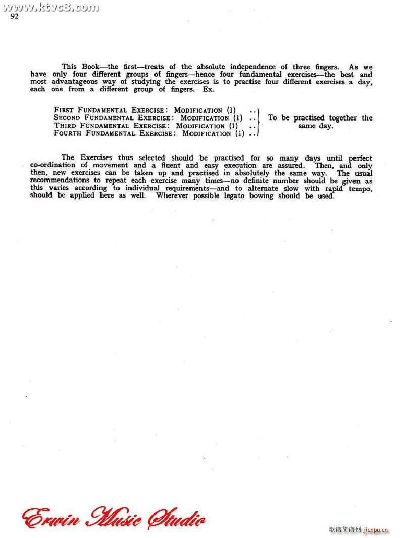 德米特里 康斯坦丁 多尼斯 小提琴三手指基础练习 作品 15 第一(小提琴谱)5