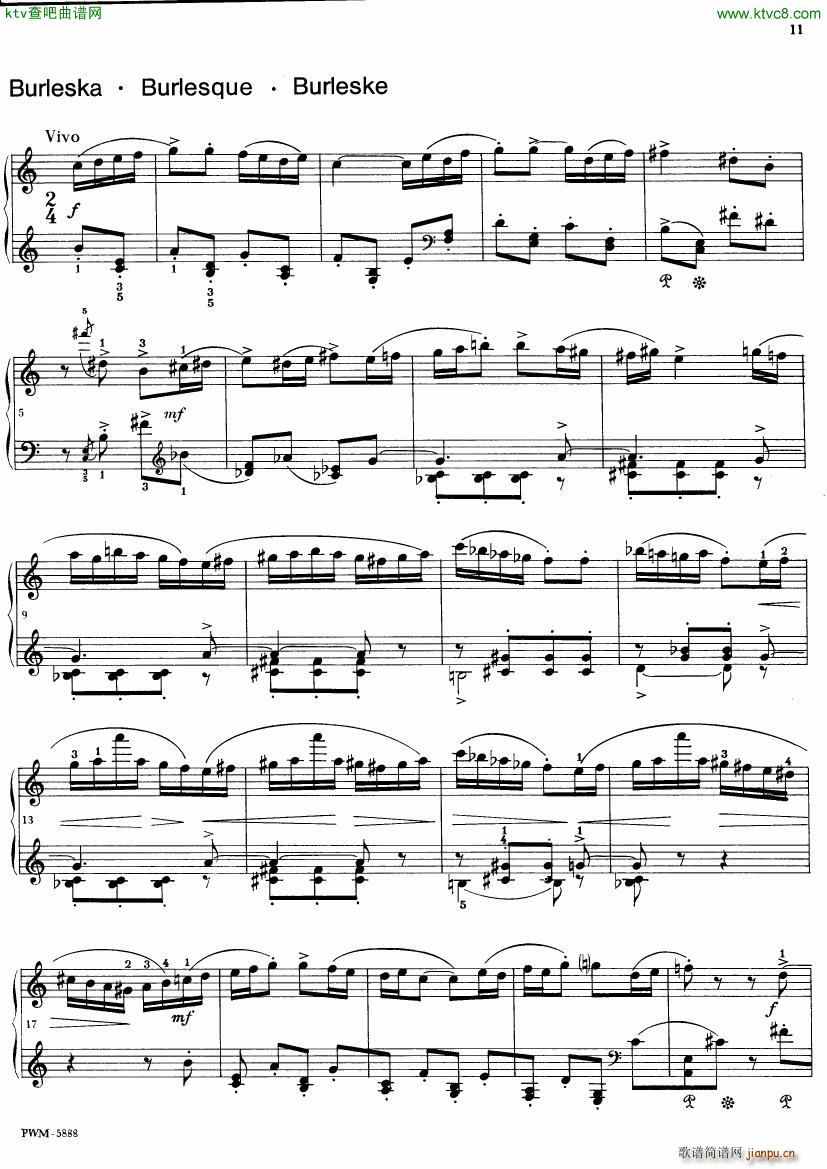 Bacewicz Childrens Suite(钢琴谱)7