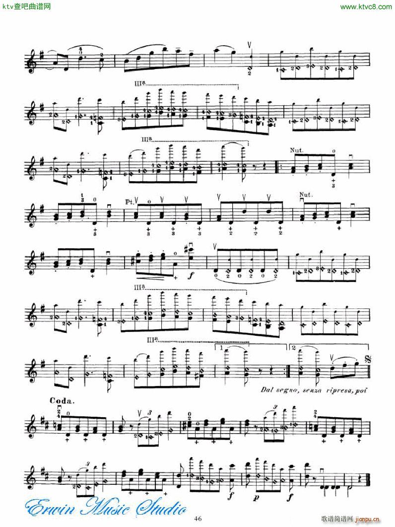 马扎斯 75首渐进式旋律练习 图书2 27首Brilliante 练习3(十字及以上)15