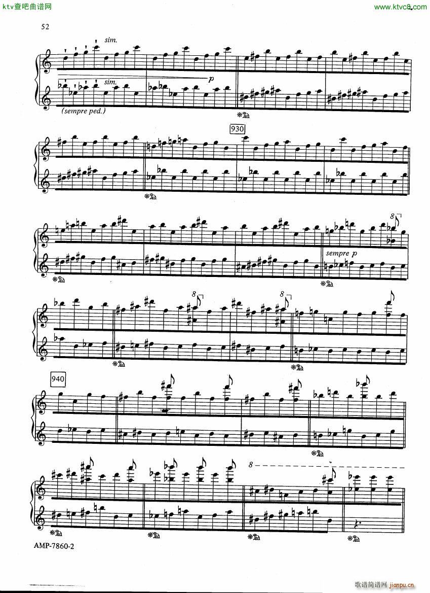 Adams Phrygian Gates 二(钢琴谱)21