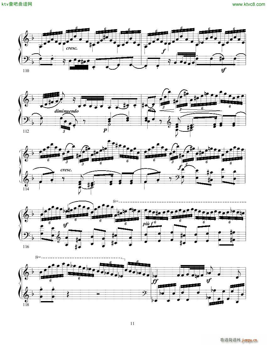 clementi sonata op50 2(钢琴谱)11