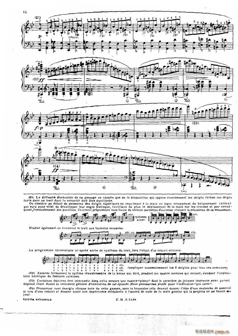 Chopin Cortot 4 Ballades(钢琴谱)14