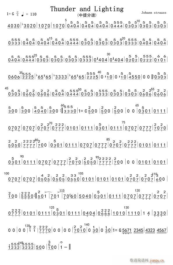 Thunder and Lighting 中提(十字及以上)1