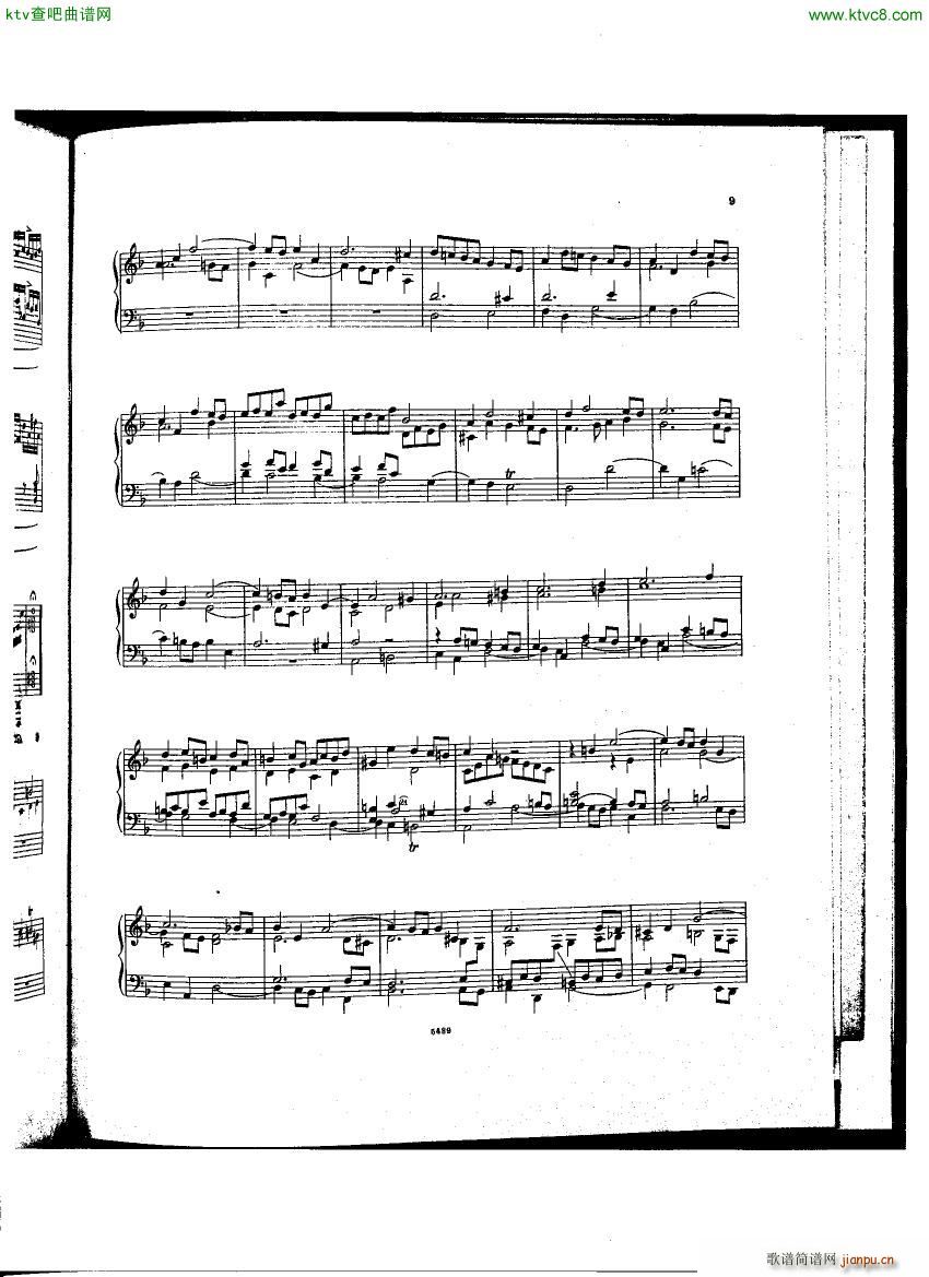 Bach D Albert Prelude and Fugue d min(钢琴谱)7