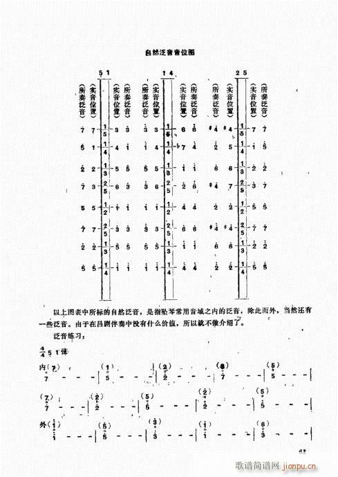 坠琴演奏基础61-80(十字及以上)3