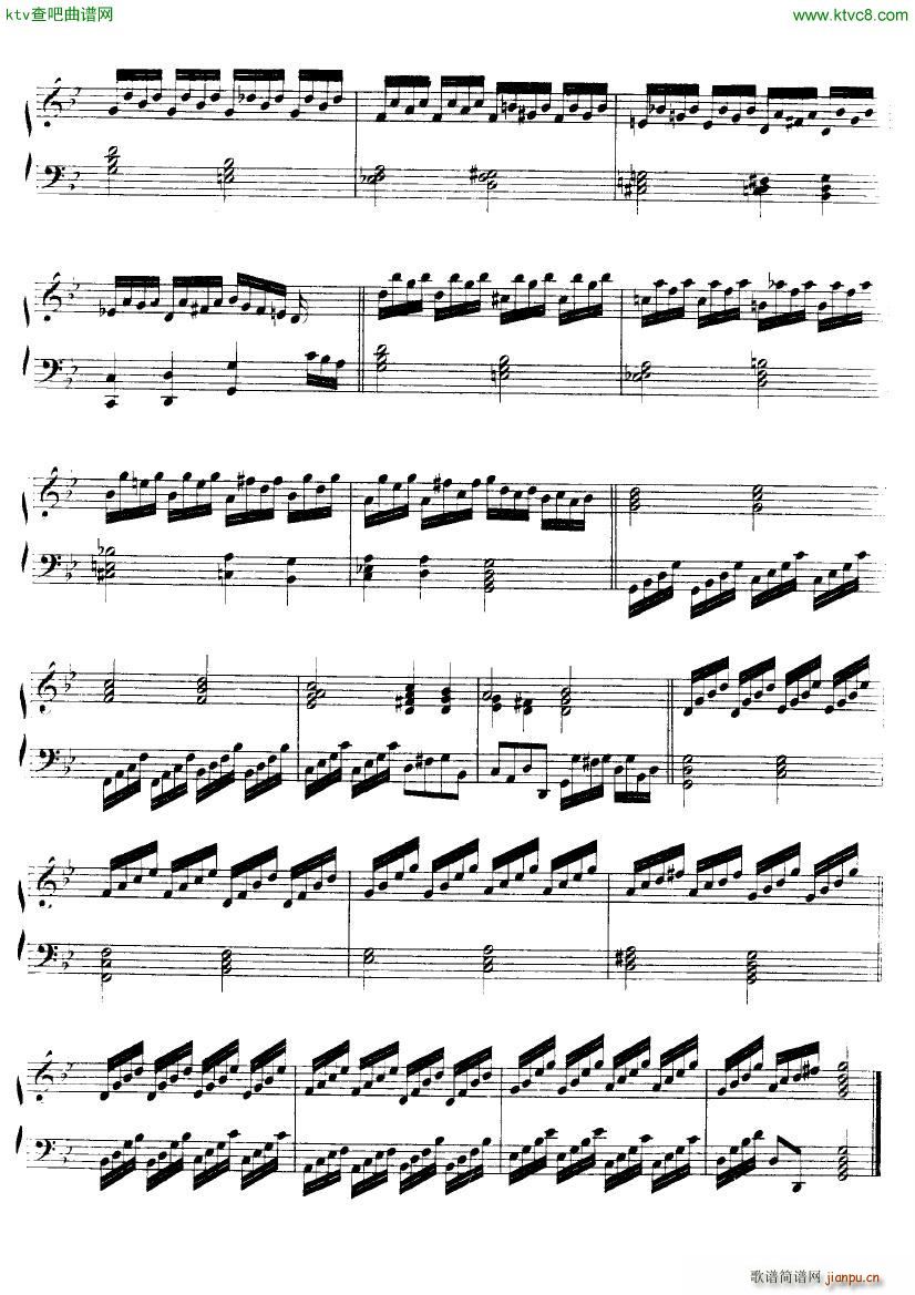Handel Suite in G minor G250 255(钢琴谱)9