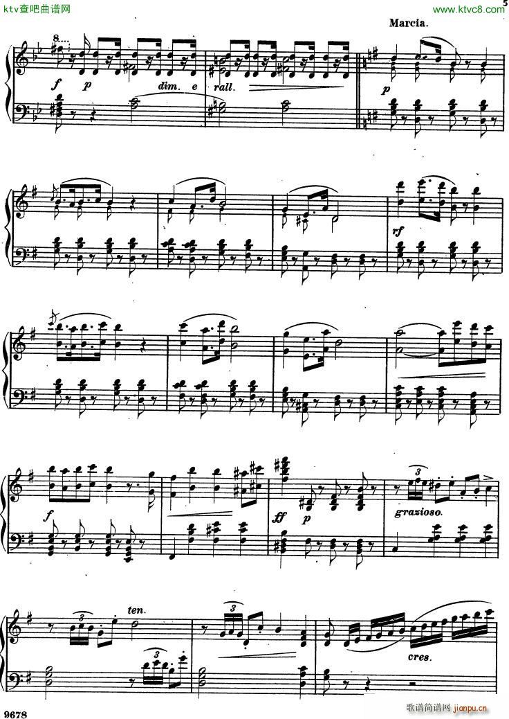 Bizet Carmen Chorus and March arr Maylath(钢琴谱)5