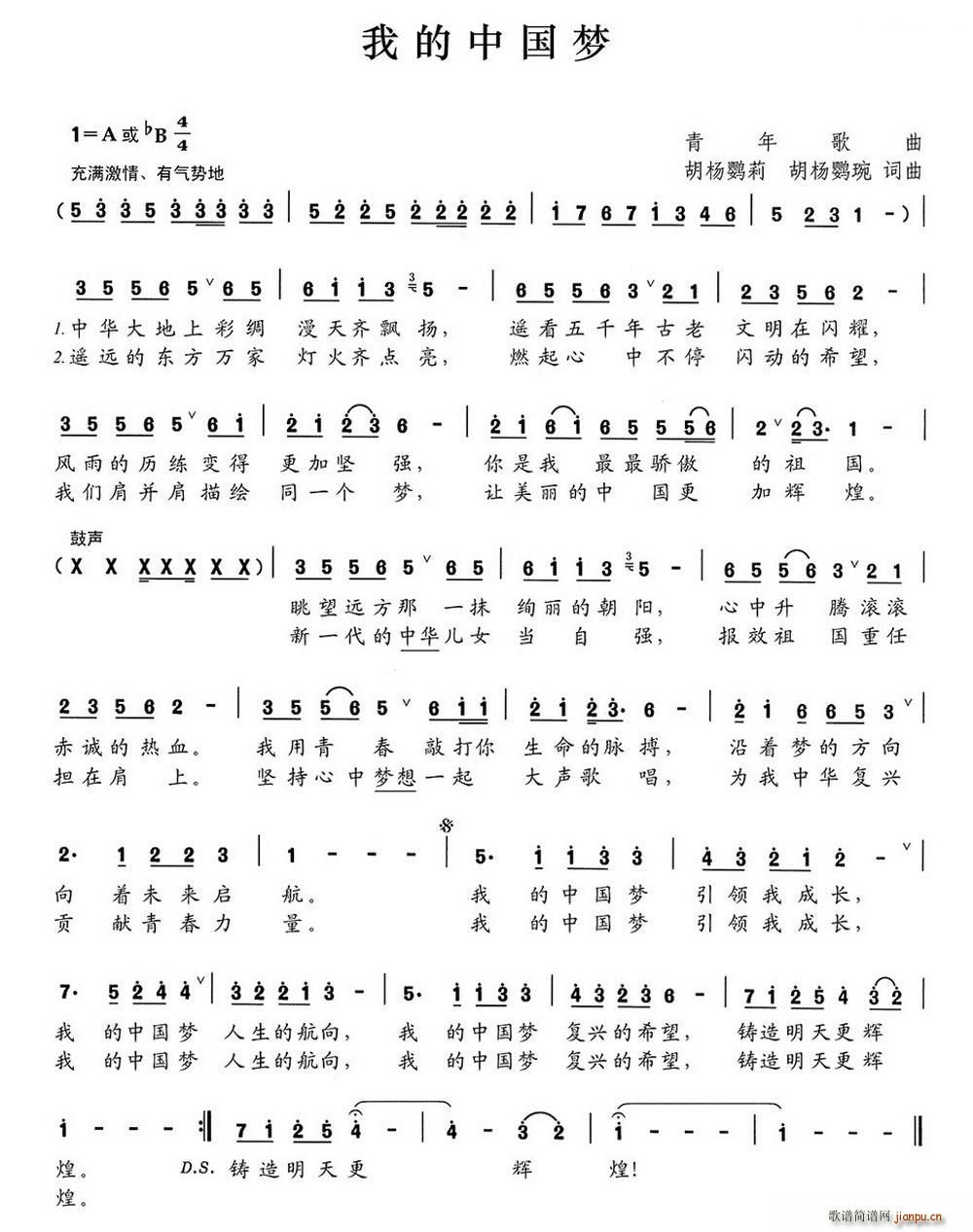 我的中国梦 胡杨鹦莉(十字及以上)1