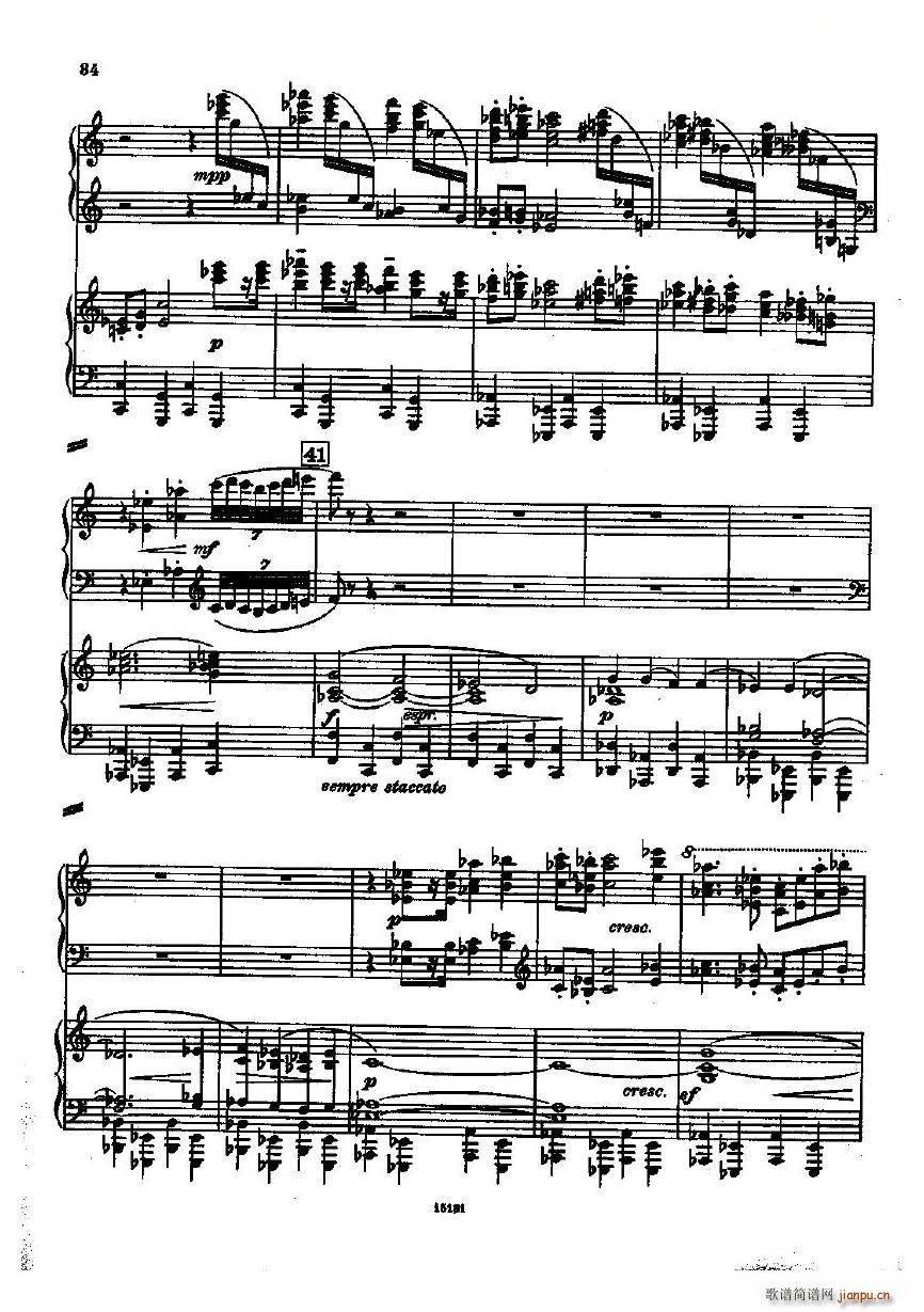 Dohnanyi Variations Nursery Rhyme Op25 一(钢琴谱)34