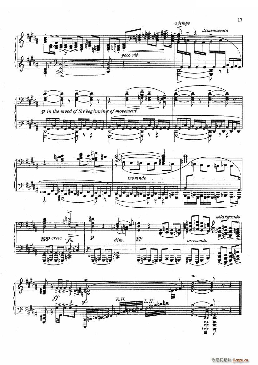 Bax Sonata No 3 Sonata No 3(十字及以上)16