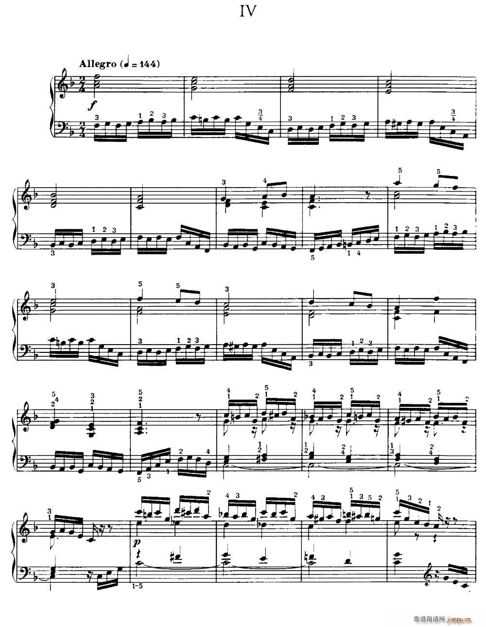 20 Petites Etudes Op 91 20首小型练习曲 4(十字及以上)1