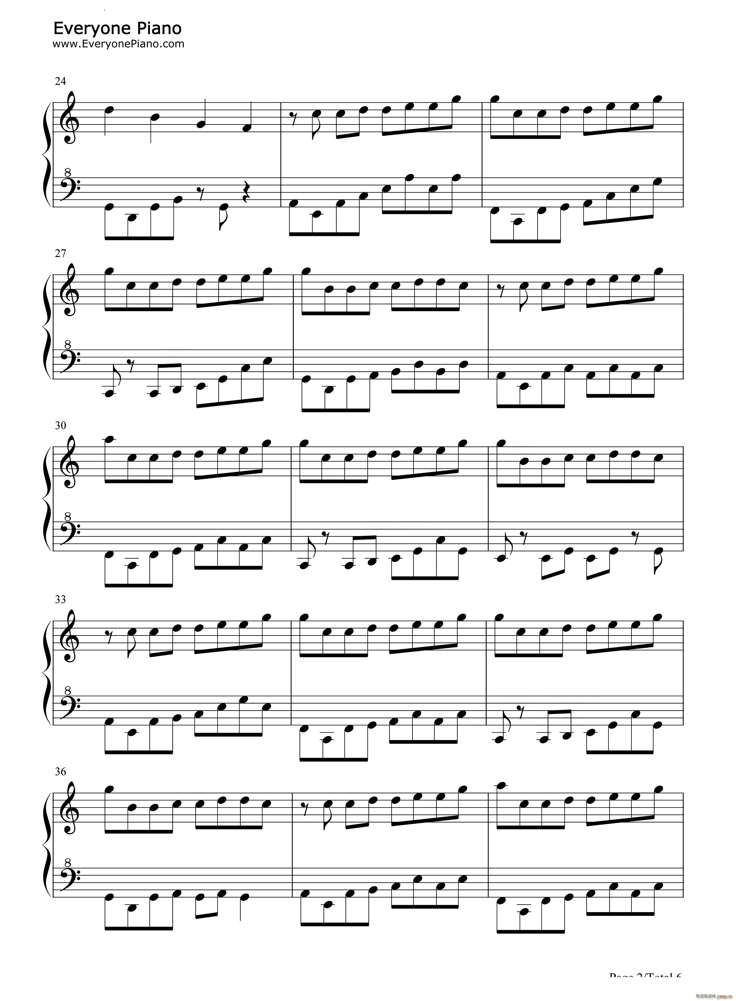 Between Worlds(钢琴谱)3