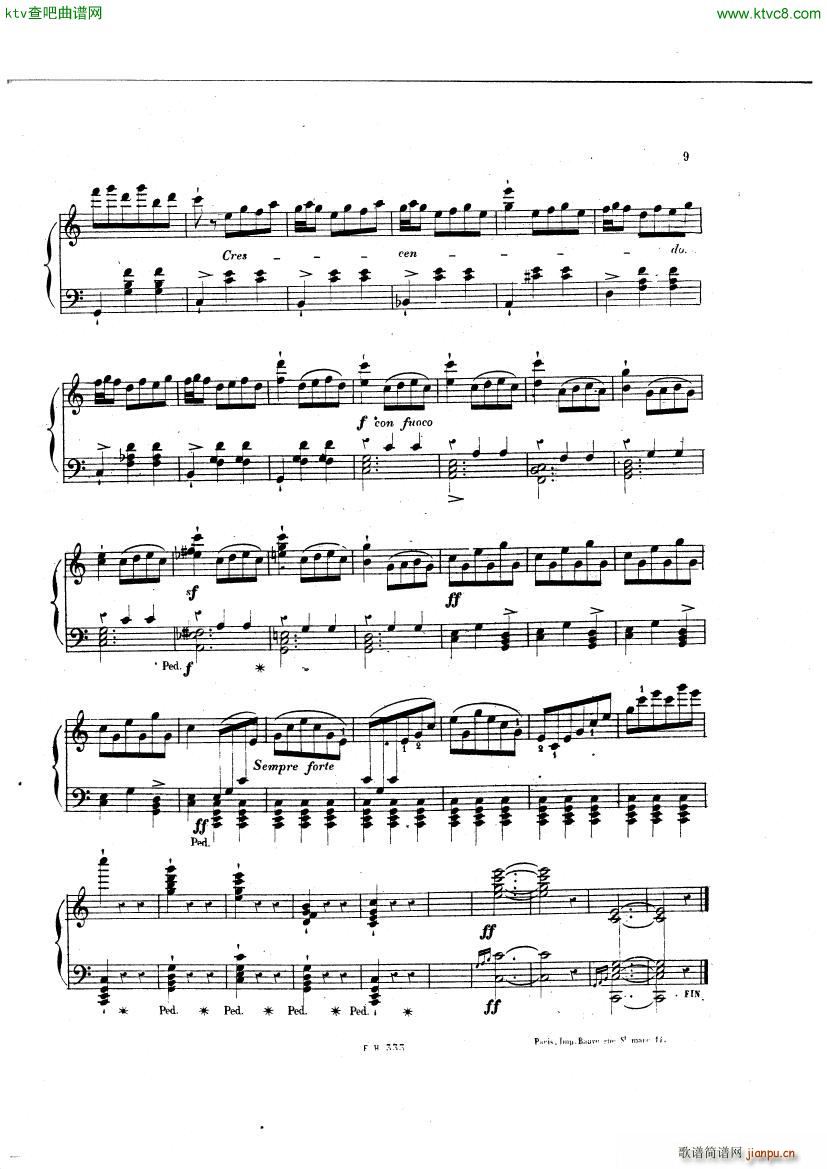 Herz Jacques Grande Valse(钢琴谱)8